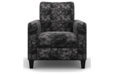 Heart of House Harrison Shimmer Fabric Chair - Steel